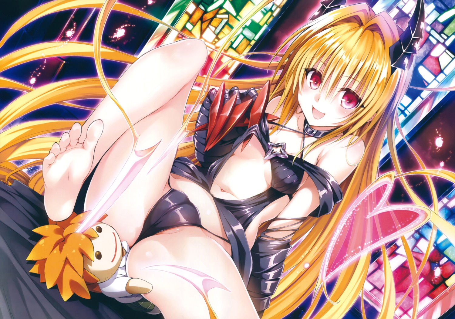 Yabuki Kentarou To Love Ru To Love Ru Darkness Golden Darkness Cameltoe